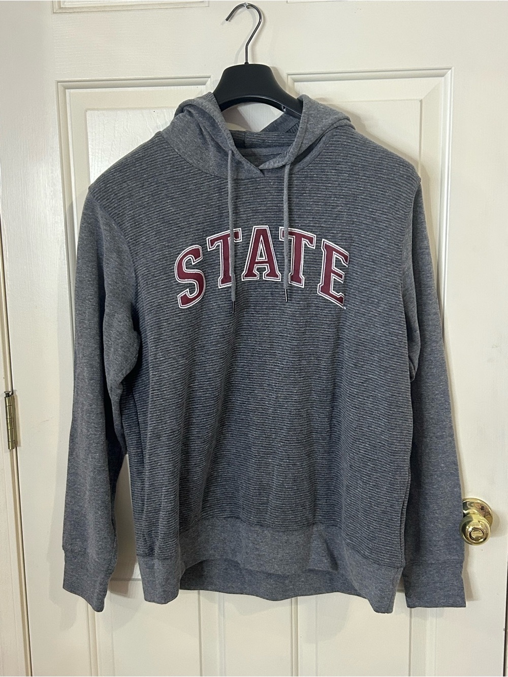 Camp David NCAA Mississippi State Bulldogs Pullover Mens Large Gray Hoodie